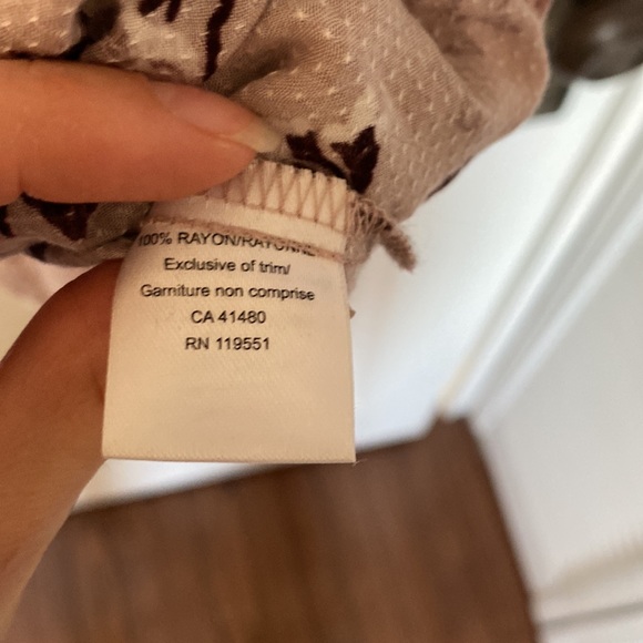 Pink Floral Gentle Fawn Top - Picture 3 of 5